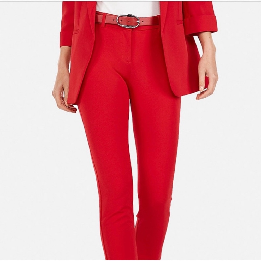 Express Extreme skinny high rise dress pants pink - Picture 13 of 13